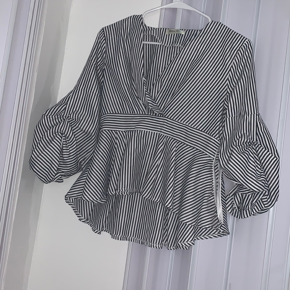 Black & white shirt
